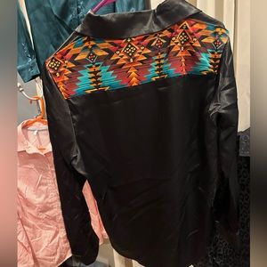 ivy rose western button up (back pictured)